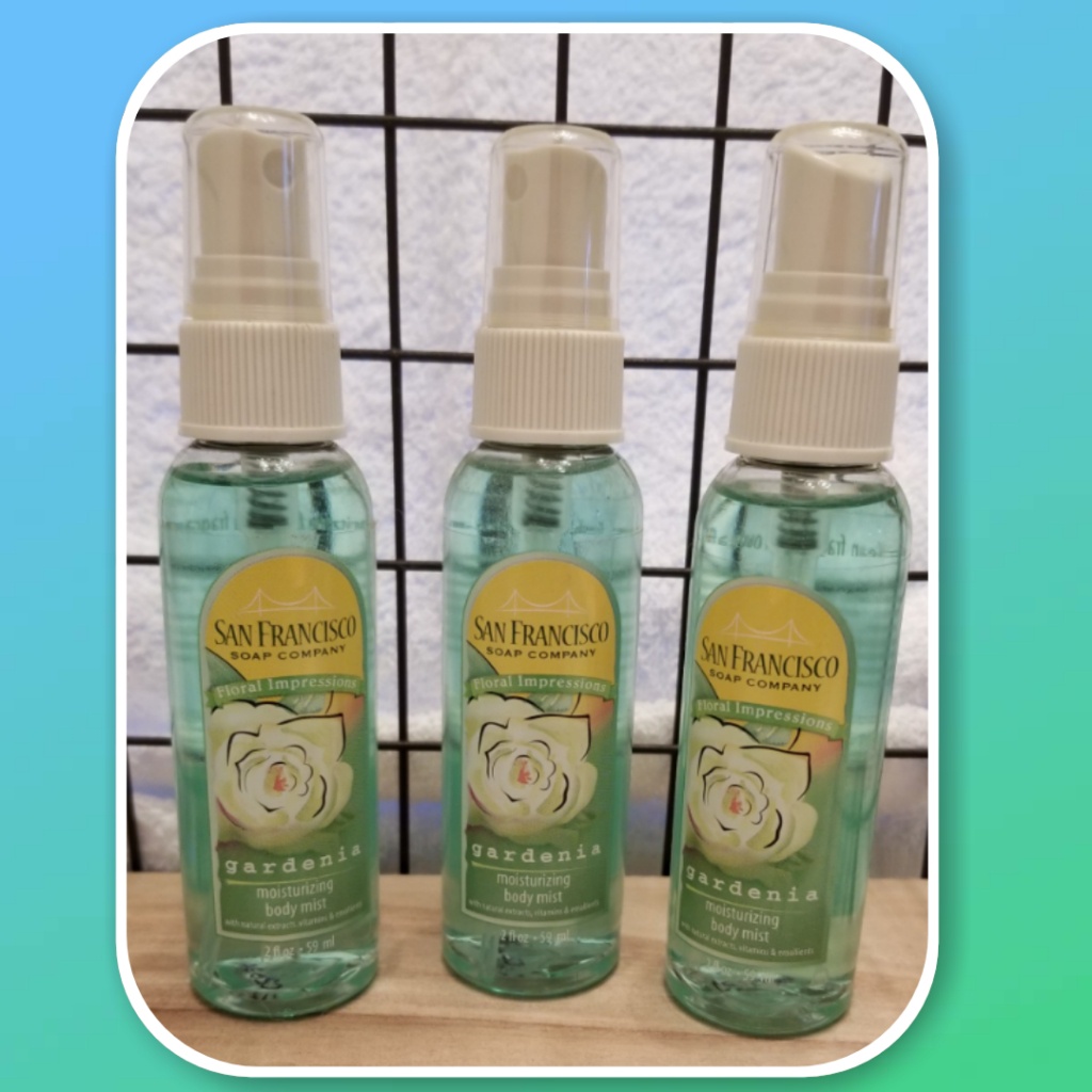 San Francisco Soap Company Gardenia Body Mist X3 San Francisco Soap Company Gardenia Body Mist X3